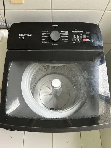 Máquina de Lavar Brastemp 13Kg Cinza Platinum
