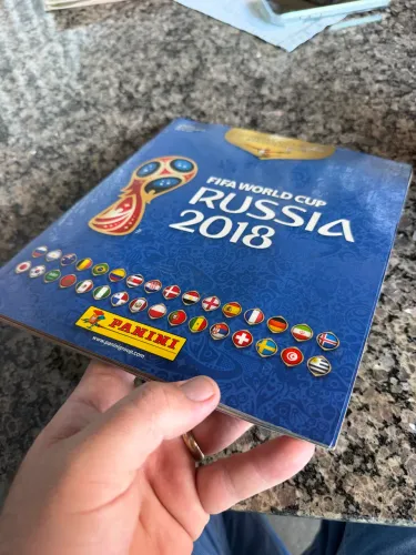 Álbum copa 2018 completo