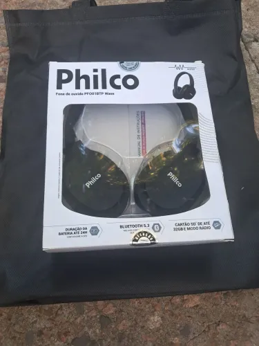 Fone Bluetooth Philco Wave - NOVO na caixa