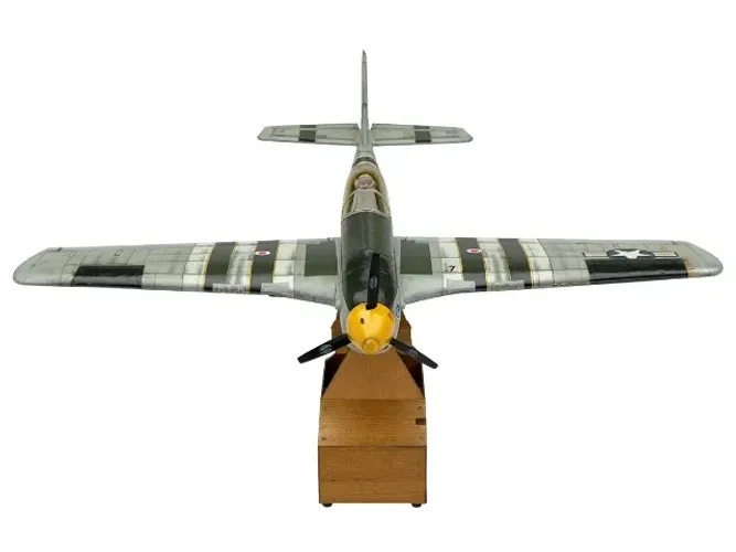 aeromodelo GREAT PLANES P-51 MUSTANG .65 - RTF - MOTOR OS .65 - TREM RETRÁTIL - CONJ Compl