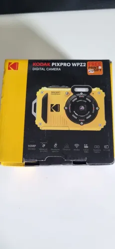 Camera Kodak Pixpro WPZ2 a Prova d Agua Amarela