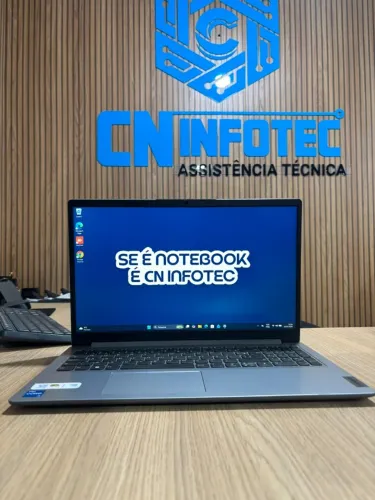 Notebook Lenovo 82VY i5 1235U 8GB SSD NVMe 256GB Tela Full HD Windows 11 - 12x Sem Juros