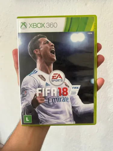FIFA 2018 - Xbox 360 - usado