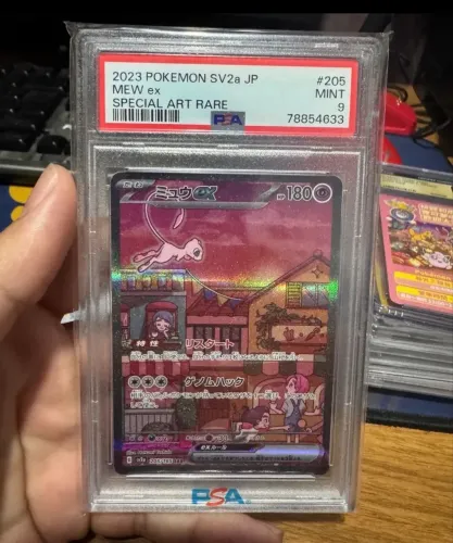 Mew EX graduado PSA9