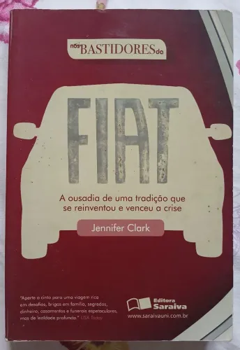 LIVRO: NOS BASTIDORES DA FIAT- JENNIFER CLARK