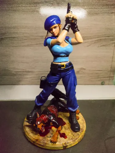 Jill Valentine figure resina 