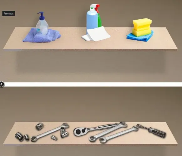 Kit  pratilheiras no mdf cru + kit de instalaçao