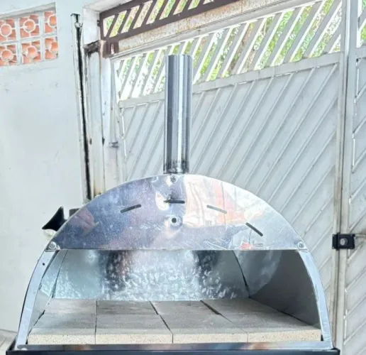Forno portátil a lenha 