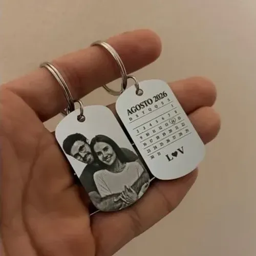 Chaveiro aço personalizado