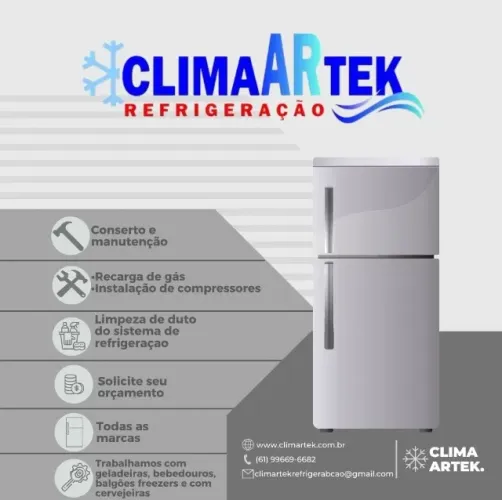 Reparo de Geladeira, Refrigerador e Freezer 24h