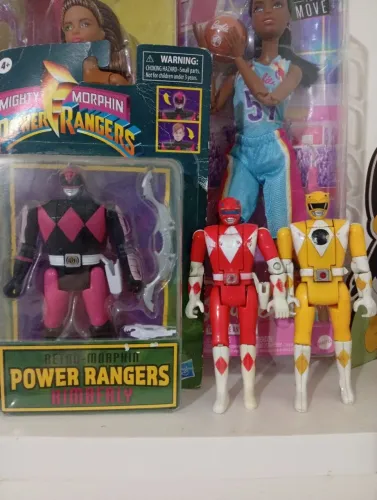 Lote bonecos Power Rangers antigos