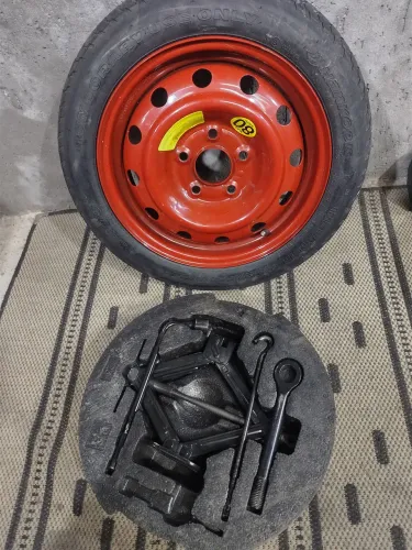 Estepe fininho novo original i30 furacão 5/114 pneu 125/80/15 ZAP *