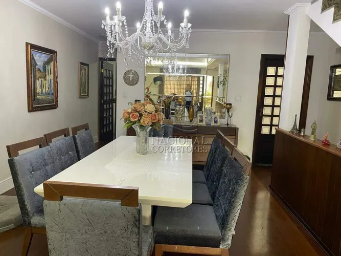 Sobrado para aluguel, 4 quartos, 3 suítes, Santa Maria - São Caetano do Sul/SP