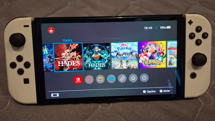 Nintendo Switch OLED desbloqueado