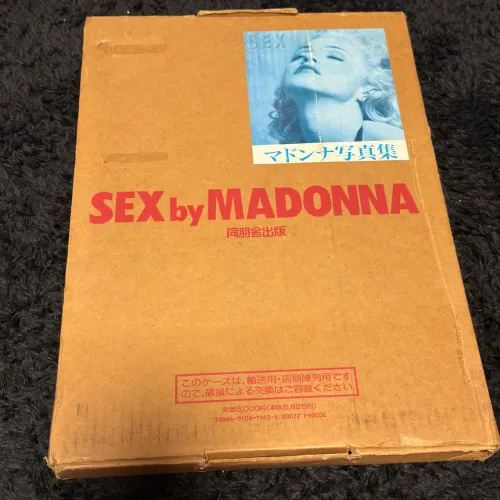 Livro Madonna Sex Japonês LACRADO