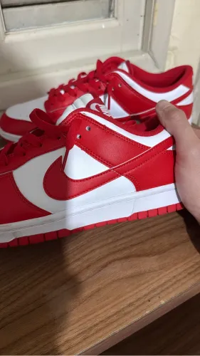 Nike Dunk Low Vermelho e Branco