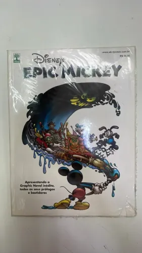 HQ DISNEY EPIC MICKEY - GRAPHIC NOVEL - EDITORA ABRIL