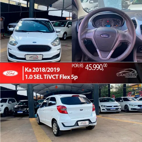 Ford KA 1.0 SEL Tivct Flex 5P 2019