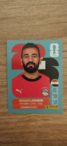Figurinha Panini Copa do Mundo 2026 Mohanad Lasheen