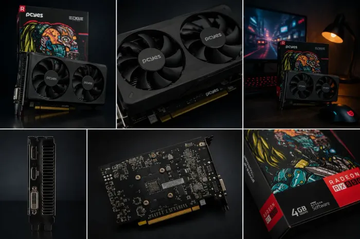 ? Placa de Vídeo Radeon RX 550 ? Excelente Estado!