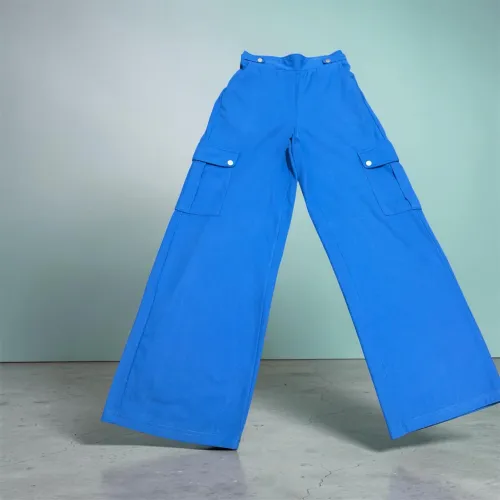 Calça cargo Miya Azul P