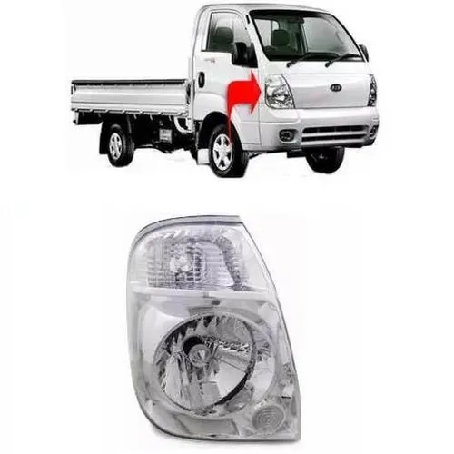 Farol Cromado Kia Bongo 2005 2006 2007 A 2010 2011 Direito