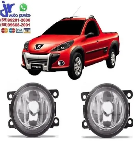 Par Farol de Milha Peugeot Hoggar 2010 2011 2012 2013 2014 Neblina Auxiliar