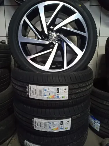 Roda nova aro 17 " Novo Polo" + Pneus 2055017(Disponível À PRONTA ENTREGA)