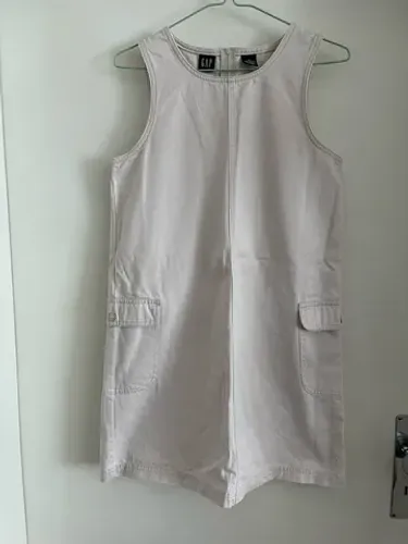 Jardineira salopete vestido infantil gap