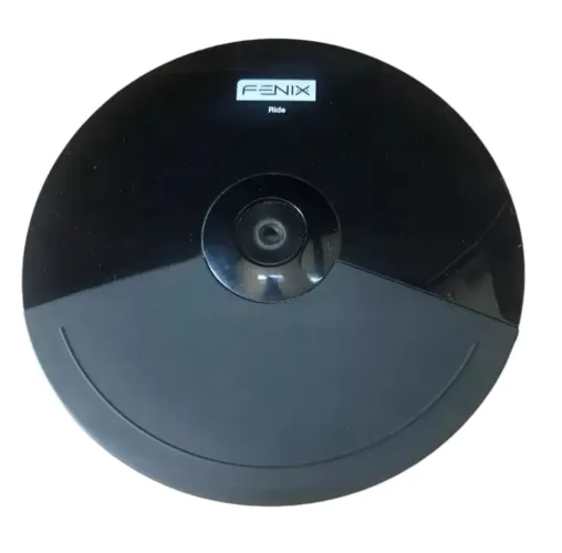 Prato de bateria eletrônica fênix Ride 12" mono compatível com muitas marcas
