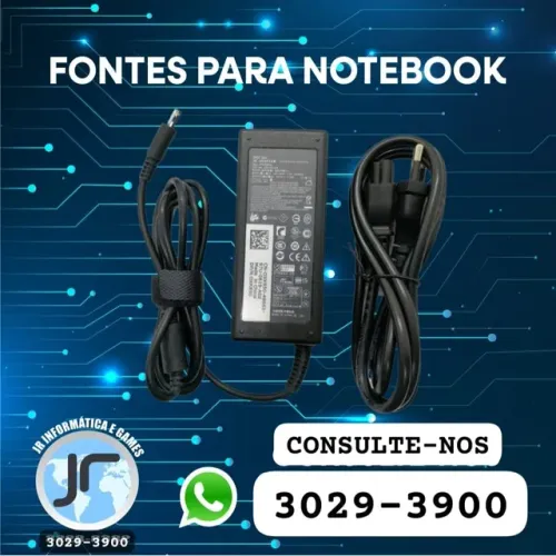 Fonte carregador para notebook