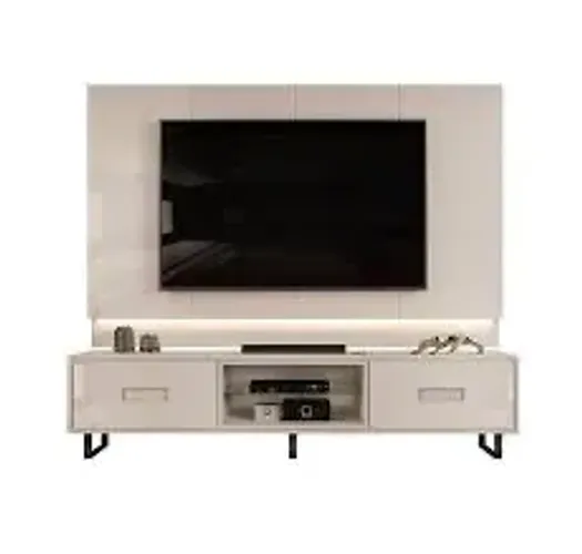 Rack Com Painel Off White