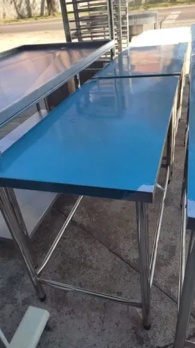 Bancada inox 1150x600x800