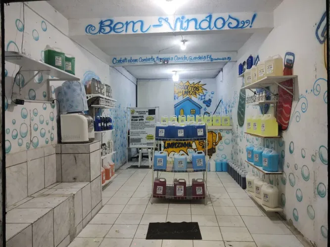 Produtos de limpeza residencial e comercial