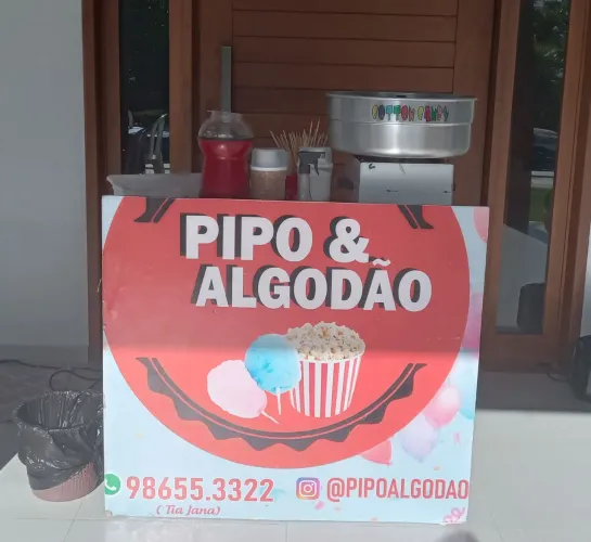 Aluguel: Pipoca e algodão doce 