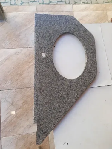 Pedra em granito, sem a cuba