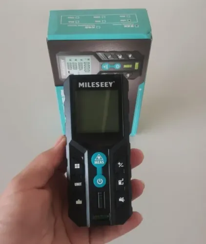 Mileseey D2 40m Trena Laser Digital Profissional Longa Distância