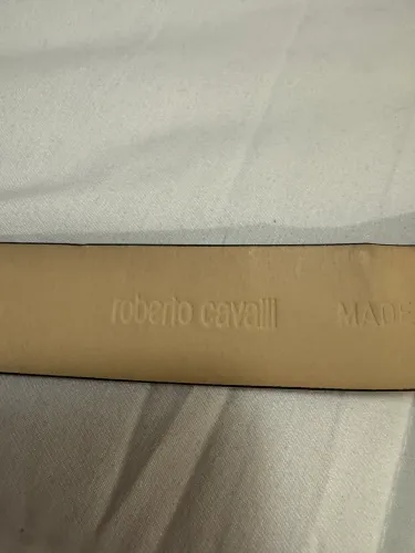 Cinto de couro Roberto Cavali 