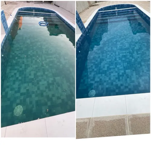 Tratamento de água e Limpeza de piscina 