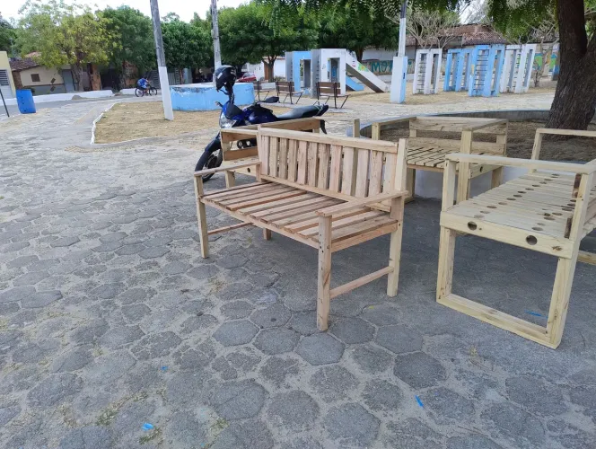 Banco para jardim área interna e externa 