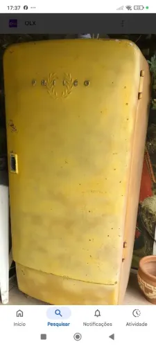 Antiga geladeira