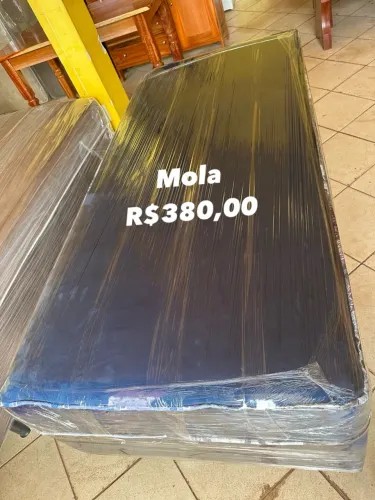Cama unibox solteiro mola e de espuma