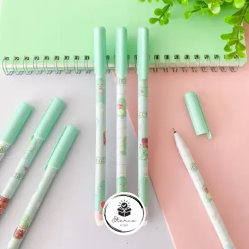 Caneta Dinossauro Escolar Papelaria