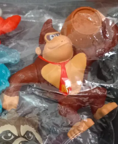 COLECIONADORES! Brinquedo Mario Bros Donkey Kong, figura colecionável Mcdonalds <br>