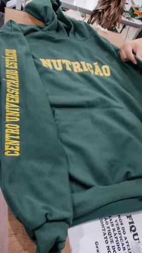 Moletom Nutrição - Centro Universitário Estácio semi nova 