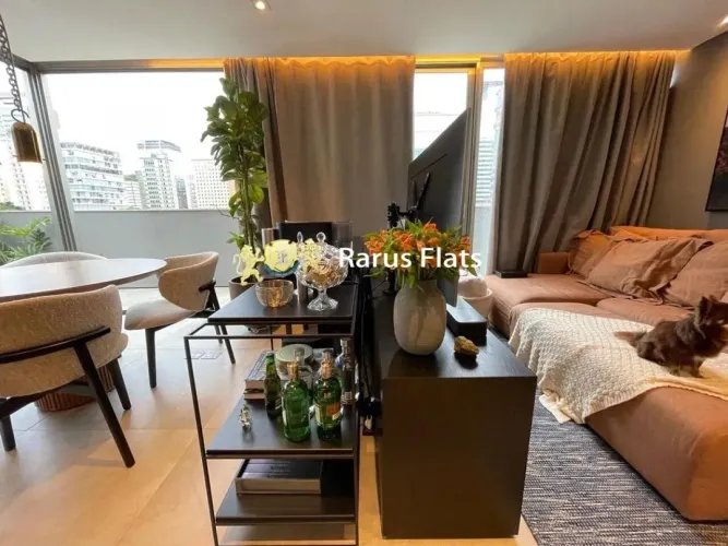 Rarus Flats - Flat para locação - Edifício VN Ferreira Lobo