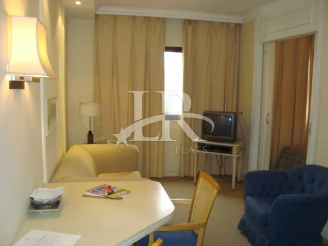 LR Flats apartamentos e Studios - Flat de 31m² mobiliado disponível para locação na Vila O