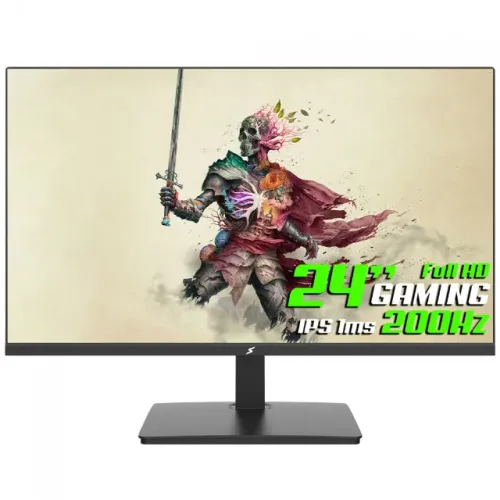 Monitor SuperFrame View, 24 Pol, Full HD, Fast IPS, 1ms, 200Hz, 99% sRGB, Novo, Lacrado