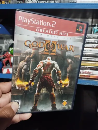 God of war jogo original em ótimo estado sem riscos e com manual