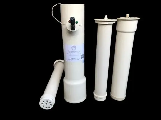 Regeneração coluna deionizadora modelo 1800 e 3500, coluna de 50L/H e 100L/H